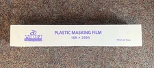 Plastic Masking Clear For Body Shop Sheeting 16ft x 350ft Free Shipping!!