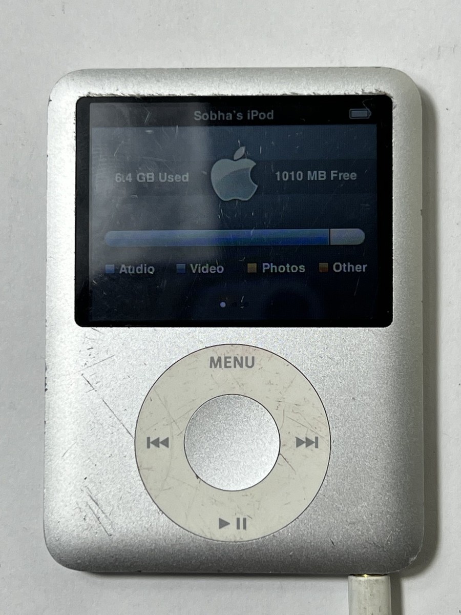 新品未開封】超希少品 iPod nano 第3世代 シルバー Apple iPod nano
