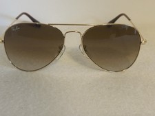 Occhiali da sole Ray-Ban RB3025 AVIATOR LARGE METALLO 001/51 oro marrone sfumato 55 mm