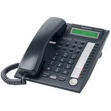Black Panasonic KX-T7731-B Proprietary Display Phone Advanced Hybrid System