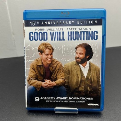 Good Will Hunting 15th Anniversary Edition Blu-Ray Miramax Robin Williams Damon