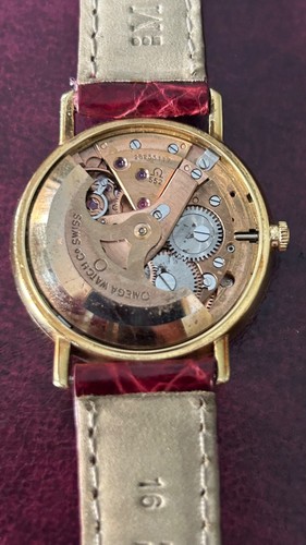 Omega Geneve Gold 18 K Automatic Bumper Vintage Cal.552 Rare - Foto 11 di 15