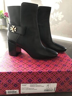 Tory Burch Stiefeletten, Größe 36,5, schwarz 