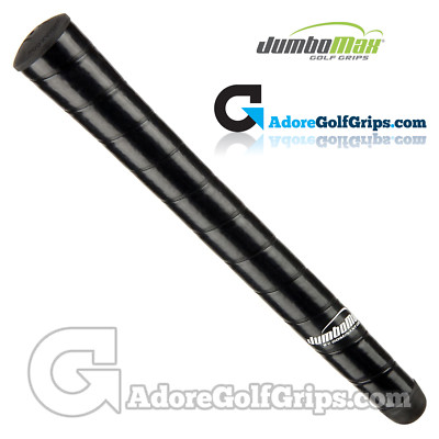 Jumbomax STR8 Tech Non Tapered Swing Grips Black Wrap Extra Large Brand