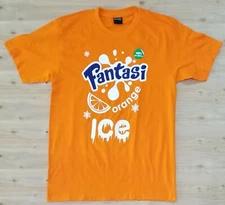 Fantasi Orange Ice Is Better Than Reality Vape Graphic T-Shirt Size L Fanta Soda