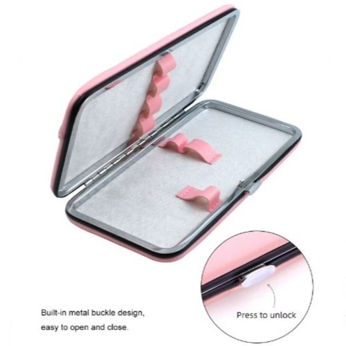 Simple Style Eye Lash Makeup Tool Case Tweezers Storage Box Eyelash Extensions - Picture 10 of 12