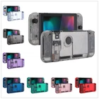 Replacement Full Housing Shell Joy-Con Clear Cover Buttons for Nintendo Switch
