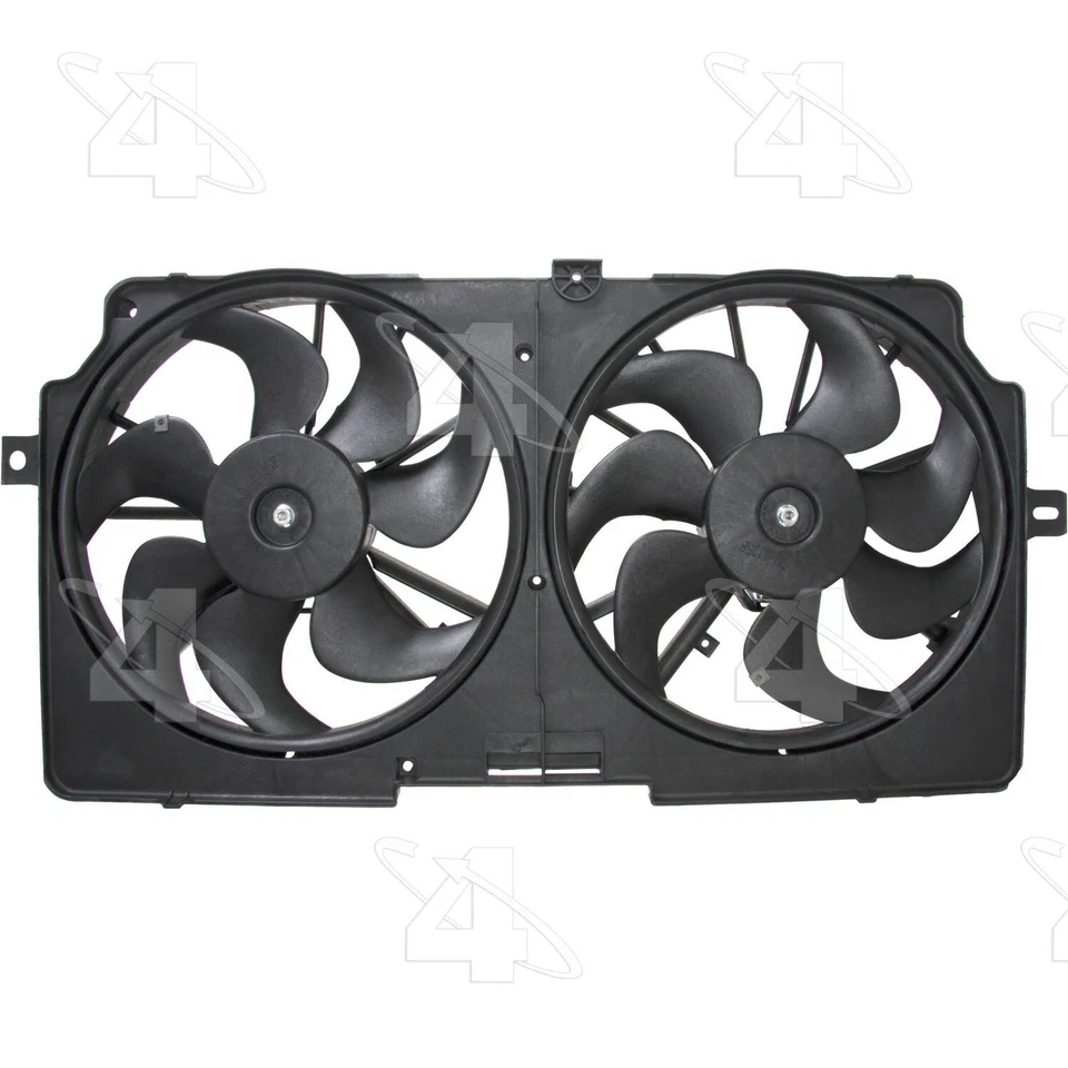 Conjunto de ventilador condensador radiador doble para Pontiac Grand Prix 1999-2003 4 temporadas Foto 3 de 4