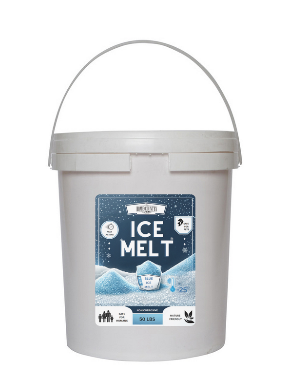 Ice Melt Effective to 25°F, EcoFriendly DeIcer, for Driveways