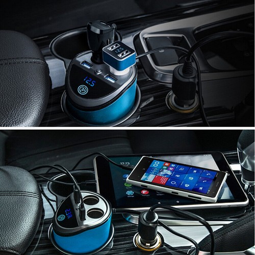 Multifunctional Cup Shaped USB Charger Adapter Lighter AutoS Vehicles - Photo 4 sur 12