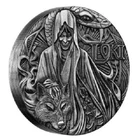 Tuvalu 2016  2$ Norse Gods Loki 2oz Silver High Relief Coin  "3"