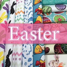 Easter Prints Home Decor Fabric Polyester 62" W Sold by the Yard