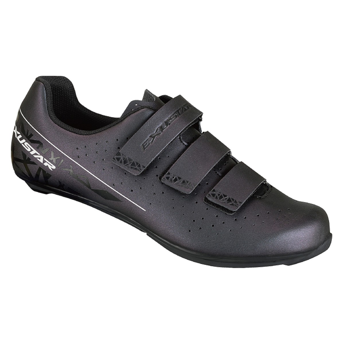 Exustar Cycling Road Shoes 3-Bolt Cleat SPD Compatible SR456-PB US