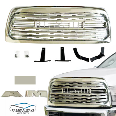 For 2013 2014 2015-2018 Ram 2500 3500 Front Grille LTD Style Chrome Grille