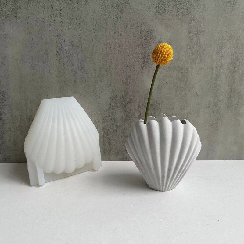 Candlestick Epoxy Casting Mold Silicone Flower Pot Mold DIY Pen Holder