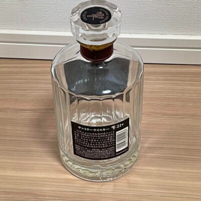 Empty Bottle Hibiki 21 Year Suntory Whiskey 700ml for sale