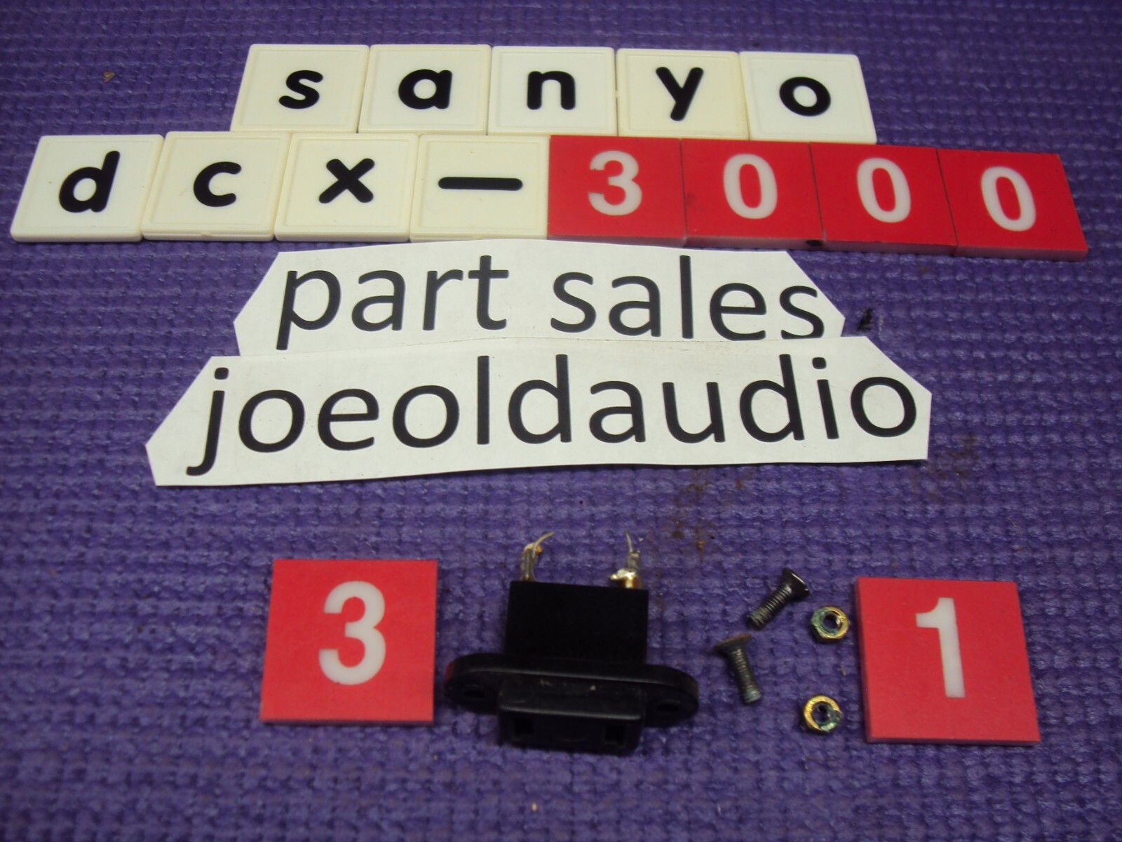 Sanyo DCX-3300KB vintage audio equipment - eBay listing photo 3