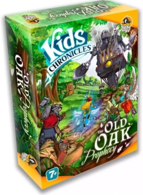 Kids Chronicles The Old Oak Prophecy Expansion - Cooperative Adventure Board Ga