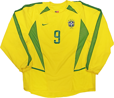 maglia match worn vintage Brasile Ronaldo Brazil Nike 2002 maglia match worn vintage Brasile Ronaldo Brazil Nike 2002