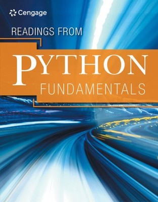 Readings from Python Fundamentals, Paperback by Cengage (COR), Brand New, Fre...
