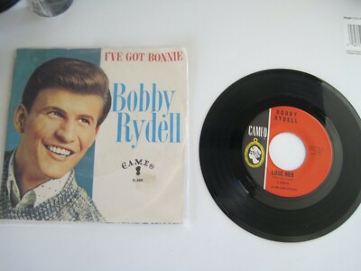 Bobby Rydell I've Got Bonnie Vintage 45 Record 