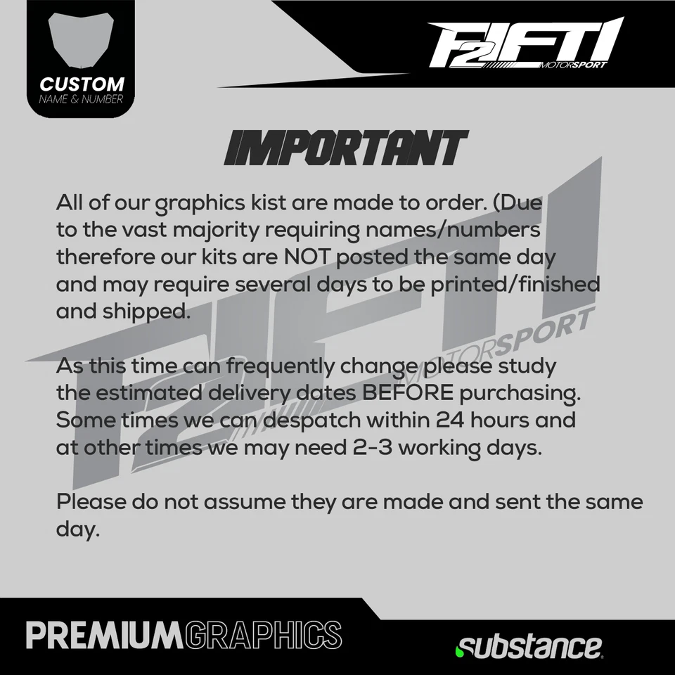 Kit de gráficos de gama media Yamaha PW 80 1996 a 2012 calcomanías envoltura de pegatinas PW80 - Imagen 2 de 3