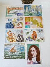 1 LOT DE 18 CARTES MAXI OBLITEREES 1ER JOUR ANNEE 1970