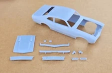ABS-LIKE RESIN 3D PRINTED 1/25 1972 FORD MAVERICK GRABBER BODY W/ SEPARATE HOOD