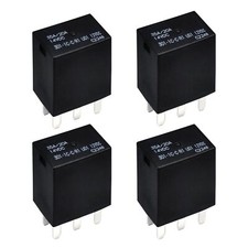 301-1C-C-R1 U01 12VDC Relay - Set of 4 5 Pins Automotive Relay SPDT Multifunc...