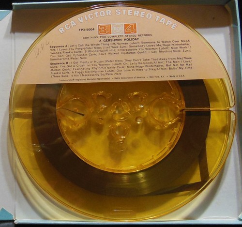 A Gershwin Holiday ~ Carle, Gould, Hirt, Luboff ~ 4 Track 3 3/4 IPS Reel to Reel - Picture 6 of 7