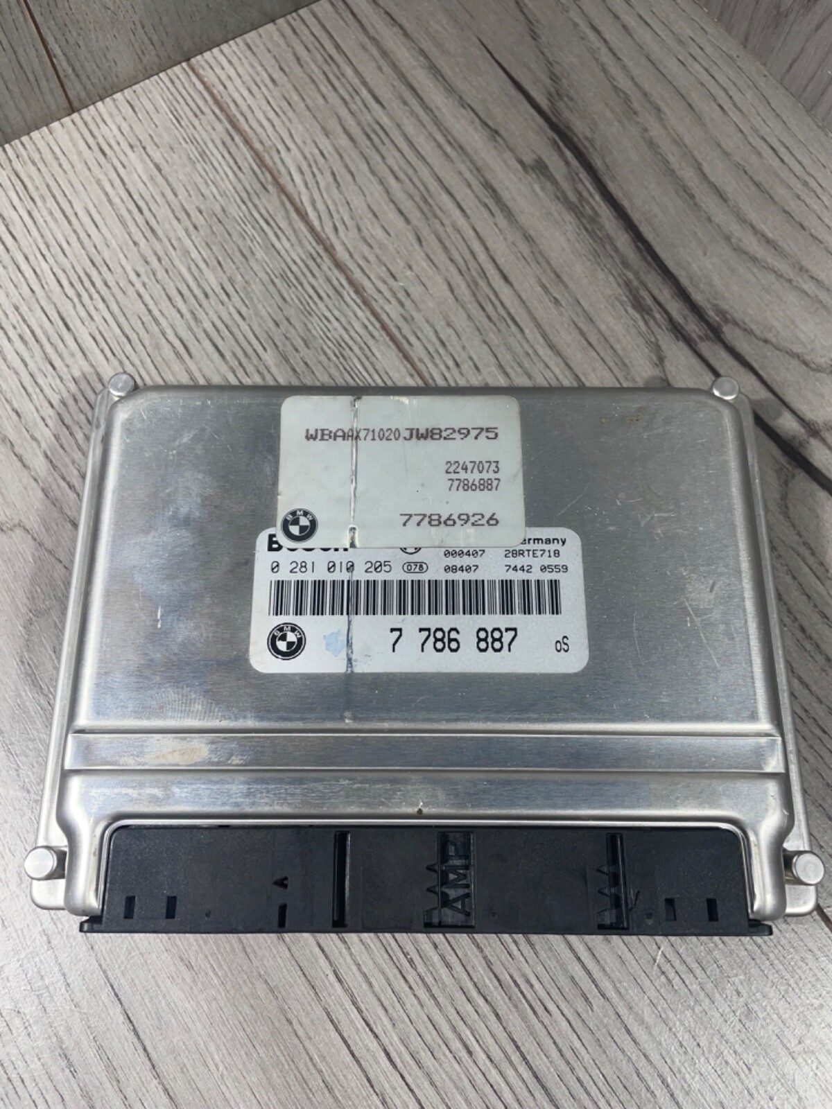 BMW 3 Series E46 2 Litre Diesel Engine Control Unit ECU 7786887 