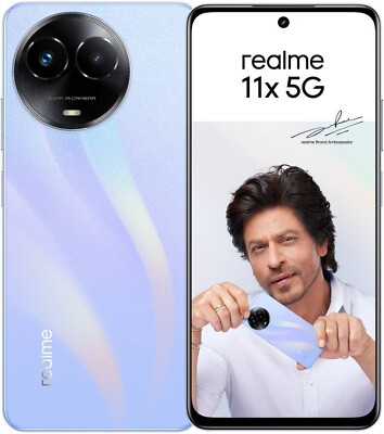 Realme 11x 5G (Blue, 128 GB)(8 GB RAM)6.72'' 64MP Camera RMX3785 Global Version