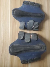 Toklat Neoprene Sport Horse - Large Splint Boots Navy and Black