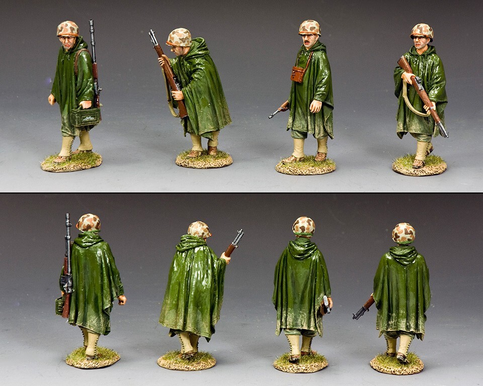 Figurines King and Country USMC058 en plomb peint à la main pour collectionneur