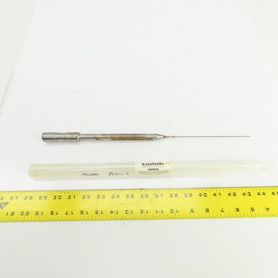 Botek K15 0.069'' x 16.0'' x 3/4'' Deep Hole Coolant Fed Gun Drill Single Flute