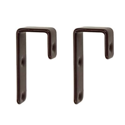 2 Pcs Bunk Bed Ladder Hooks Utility J Hooks Metal PVC Coated Hooks Heavy Duty...