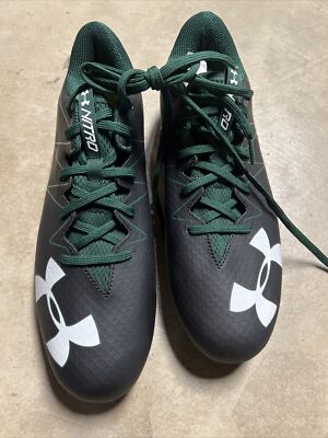 Under Armour Nitro Low Top Football Athletic Cleats men\'s sz 13 preworn Under Armour Mens Nitro Low MC Football Cleats, White (101  main image 2