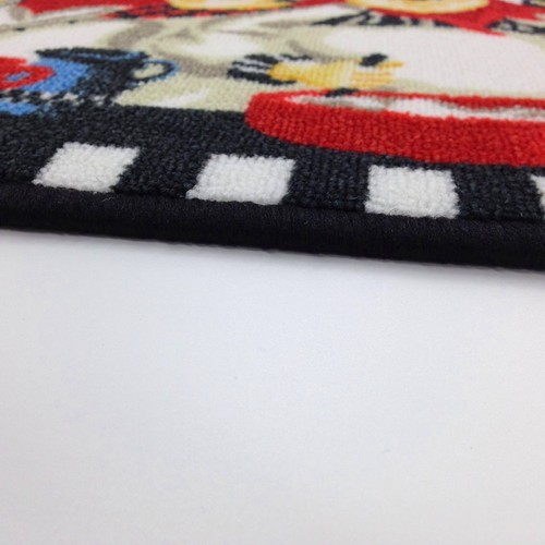 2pcs Chefs Man Kitchen Rugs For Wood Floors Red Machine Washable Nonslip Kitchen - Picture 5 of 8