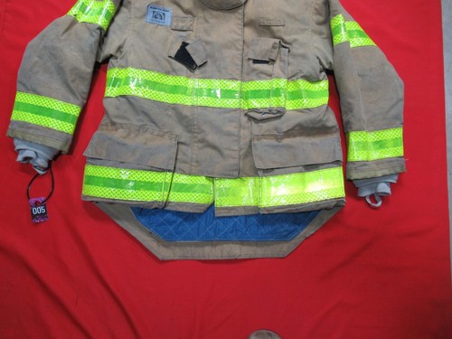 MFG 2013 MORNING PRIDE 44 x 28/34 x 33.5 Firefighter Turnout Bunker COAT JACKET - Picture 3 of 15