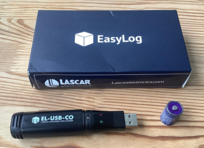 Datenlogger für Kohlenstoffmonoxid (Kohlenmonoxid), Lascar EL-USB-C0