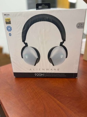 Alienware Gaming Headset Wireless White Bluetooth Tri-Mode AW920H New Sealed