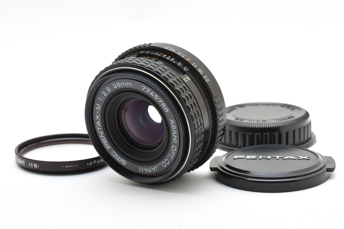 ▶️ [ MINT ] PENTAX SMC PENTAX-M 28mm F/2.8 MF Wide Angle Lens