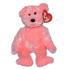 Ty Beanie Baby Sherbet pink - MWMT Bear 2002 