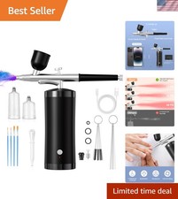 Rechargeable Airbrush Kit with Compressor 48PSI High Pressure Wireless