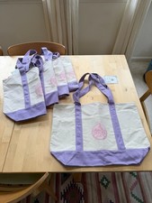 Trader Joe  s Canvas Large Lavender Tote