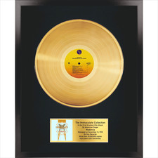 Madonna   The Immaculate Collection / LP Gold 12" / Souvenir in black fram