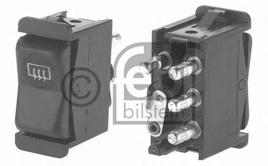 SWITCH REAR WINDSCREEN HEATER MERCEDES 280 TE 123.093 S123 09/1977-11/1985