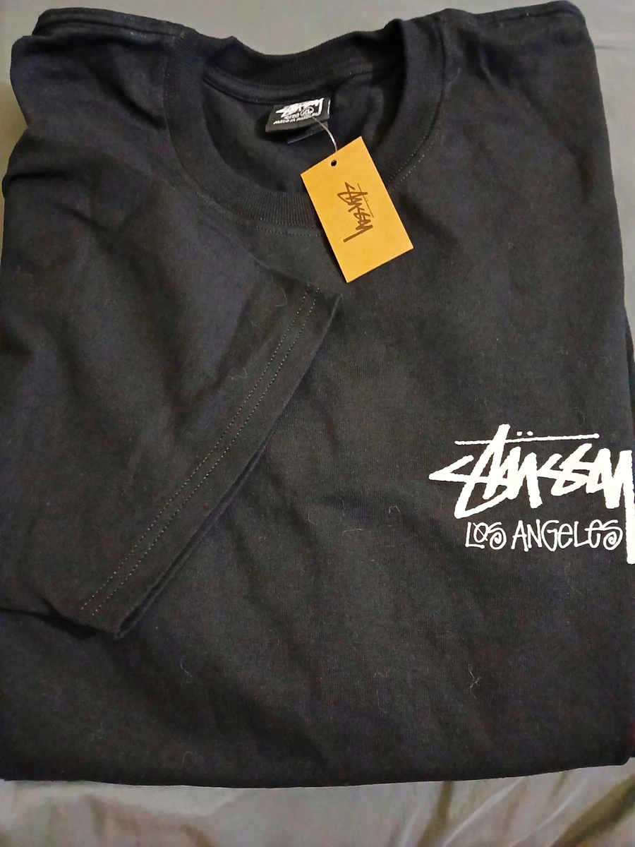 Stussy Black T-Shirts for Men for sale | eBay