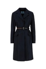 PRADA Midnight Blue Re-Nylon Trench Coat New & Authentic