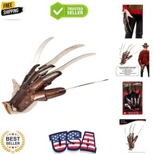 A Nightmare on Elm Street: Freddy Krueger Supreme Edition Glove for Adults, M...